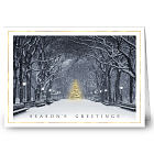 Beauty in the Park Personalized Holiday Card